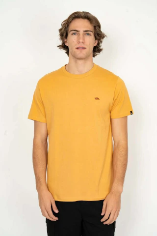 Camiseta Quiksilver Embroidery Mostarda Q471A0944-25.001