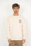 Casaco Moletom Quiksilver Care Three Logo Areia Q423A0055-0500