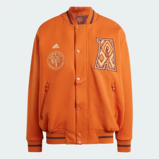 Jaqueta Collegiate adidas x FARM Rio Laranja JE9220