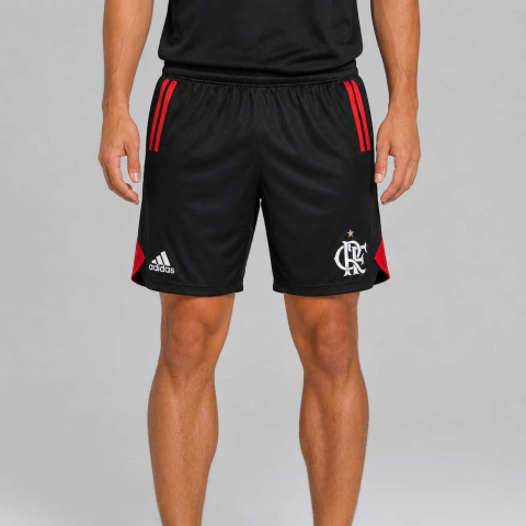 Short de Basquete Flamengo Adidas 2017 Preto CW3271