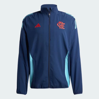 Jaqueta Pré-Jogo Flamengo Adidas Apresentação 2025 Azul JE6616