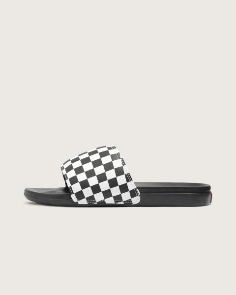 Chinelo Vans Slide-On La Costa Checkerboard True White Black - V1003700080015