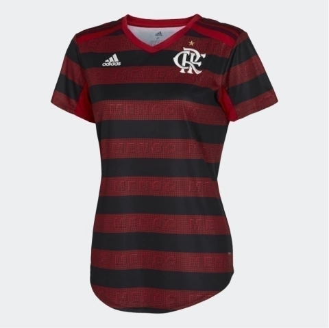Camisa Cr Flamengo Rubro-Negra 19/20 Feminina DW3921(B)