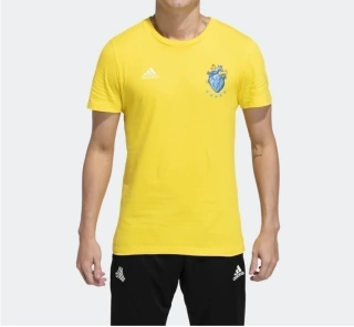 Camisa adidas Masculino Fred Torcedor Amarela CM6256