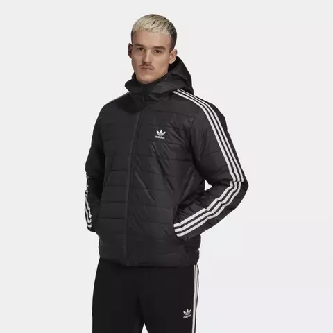 Jaqueta Puffer Acolchoada Capuz - Preto adidas HL9211