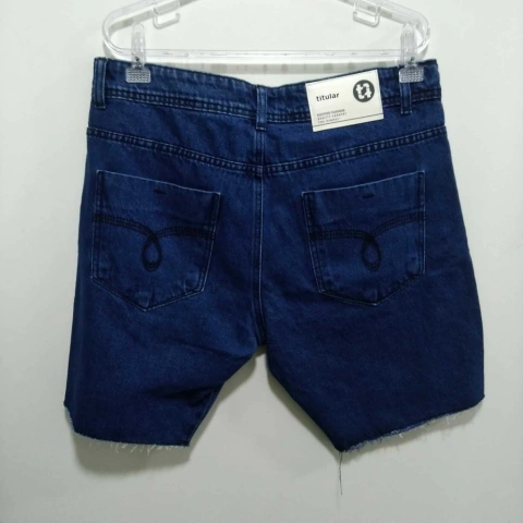 Imagem do Bermuda titular jeans azul pichada 12645