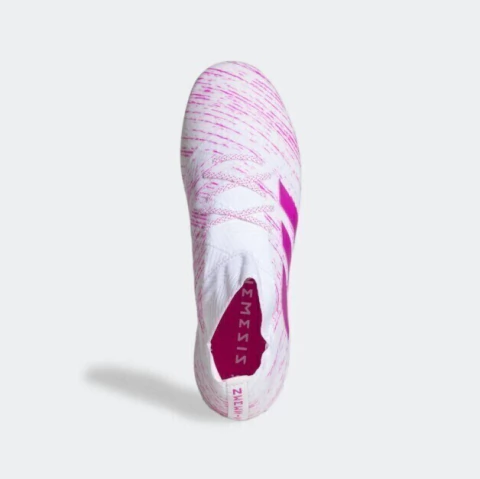 Chuteira Nemeziz 18.1 SG Branco E Rosa - D98013 - comprar online