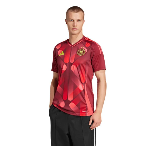 Imagem do Camisa Alemanha Adidas II 2025 Masculina Vermelha JF2605