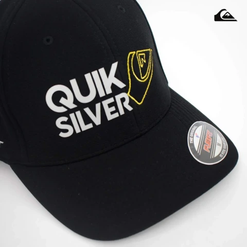 Boné Quiksilver Flexfit Silver Transfer Emb Preto Q911A0433-PRETO na internet