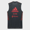 Regata Treino Cinza Flamengo Adidas 2021 Com Patrocínio GK73560 - comprar online