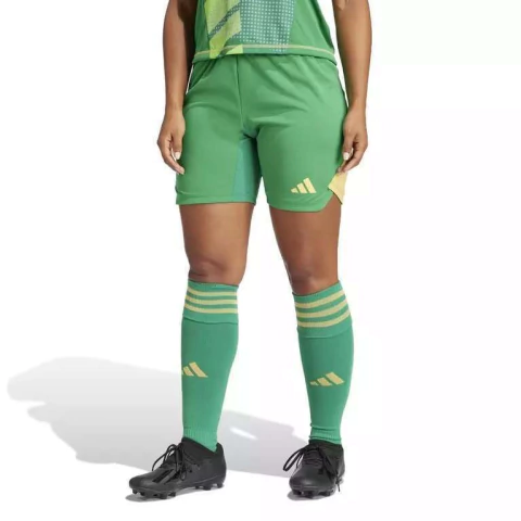 Imagem do Short Feminino Goleiro Adidas Tiro 24 Verde - IS5345