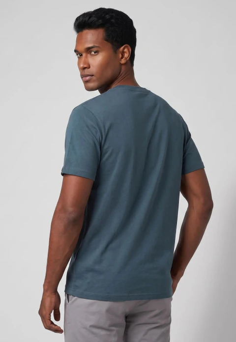Camiseta Masculina Quiksilver Transfer Square Azul Escuro Q471A0986-36 na internet