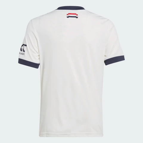 Camisa Infantil Manchester United Adidas Off White - IY7804 - comprar online