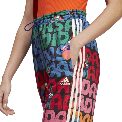 Calça adidas x FARM Rio - Preto adidas HS1181 - loja online