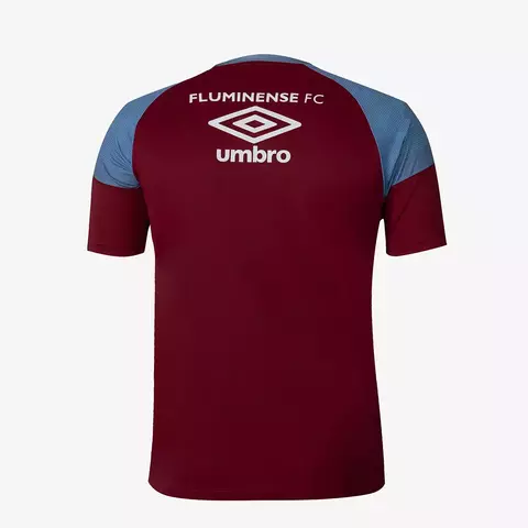 Camisa Masculina Umbro Fluminense Treino 2023 Vinho / Azul - U31FL01458-434 - comprar online