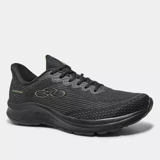 Tênis Olympikus Delta Masculino - Preto+Verde Limão