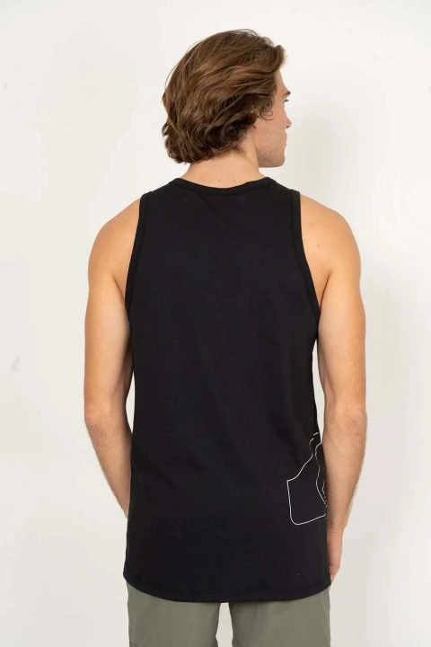 Regata Quiksilver Outline Side Logo Preta Q481A0211-02 na internet