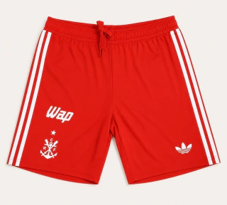 Short de Goleiro Flamengo Adidas TRE 24 - IX0679