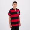 Camisa Flamengo Flatri CRF Infantil Braziline Preta e Vermelha - 00100048614 - comprar online