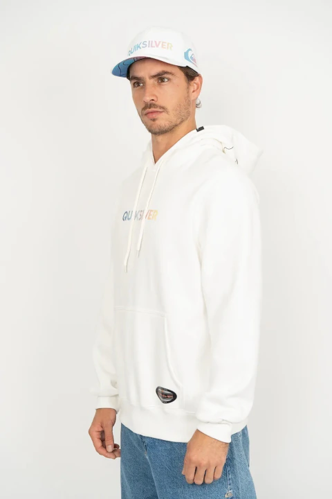 Casaco Moletom Quiksilver Fech Gradient Type Antique Branco Q422A0178-01 na internet
