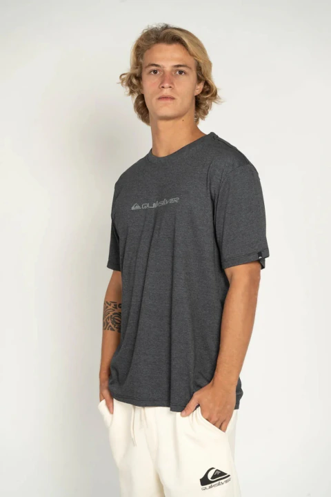 Camiseta Quiksilver New Omni Preto Mescla Q471A0895-94 - Kevin Sports