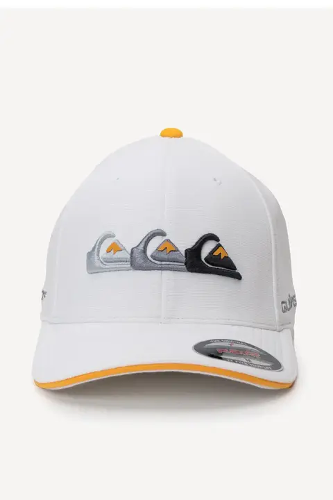 Boné Quiksilver Emb Three Logo White - Q911A0375-BRANCO - Kevin Sports
