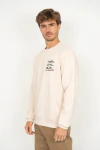 Casaco Moletom Quiksilver Care Three Logo Areia Q423A0055-0500 - comprar online