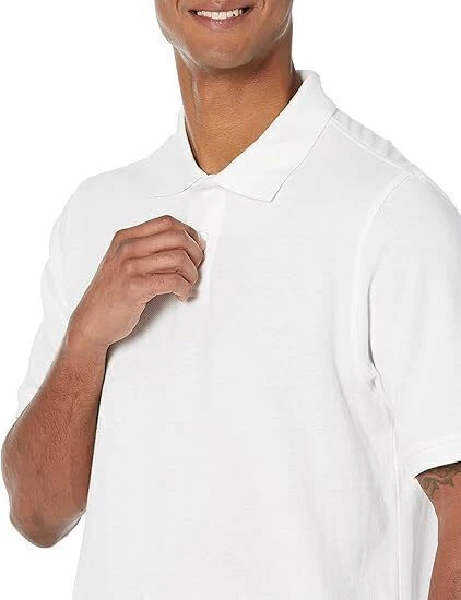 Camisa Polo Amazon Essentials Branca B01IXF-PJJK - comprar online