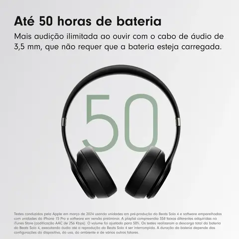 Imagem do Fone de Ouvido Beats Studio Pro Cancelamento de ruído Preto 51276
