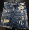 Bermuda Jeans Titular Jeans Linha Ocre Strong Azul Escuro 12439.456