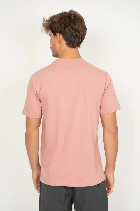 Camiseta Quiksilver Transfer Square Rosa Q471A0986-15 - comprar online