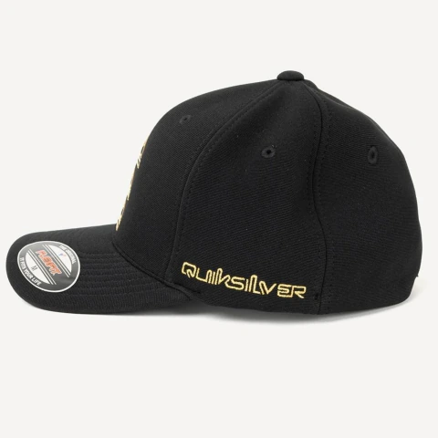 Boné Quiksilver Chrome Three Logo Preto Q911A0399-02 na internet