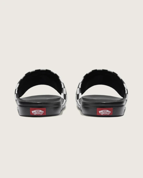 Chinelo Vans Slide-On La Costa Checkerboard True White Black - V1003700080015 - comprar online