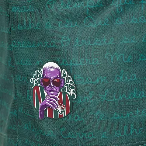 Camisa Fluminense III 23/24 s/n° Torcedor Umbro Masculina Verde+Rosa - U31FL02341-505 na internet