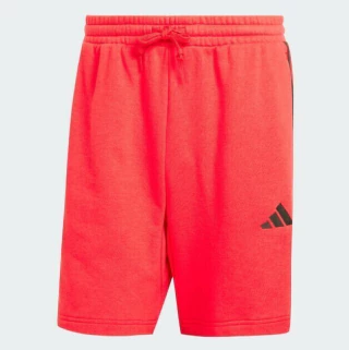 Bermuda Moletom Adidas Essentials 3-Stripes, com bolso JE6415