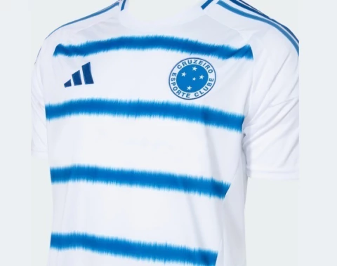 Camisa Cruzeiro Adidas II 2025/26 Branca - JK5034 - loja online