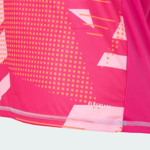 Camisa Goleiro Flamengo Adidas II Rosa 2025/26 JE6688 na internet