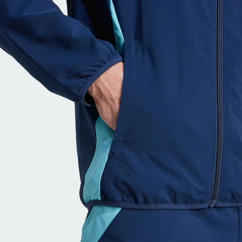 Jaqueta Pré-Jogo Flamengo Adidas Apresentação 2025 Azul JE6616 na internet