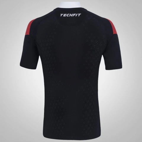 Camisa Compressão Flamengo Adidas Techfit Climacool Preta AB8322 - comprar online