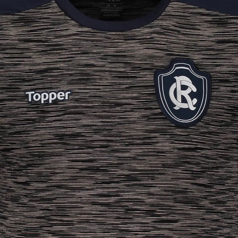 Camisa Remo Concentração Atleta 2018 Masculina Topper Cinza 4201483-555 - Kevin Sports
