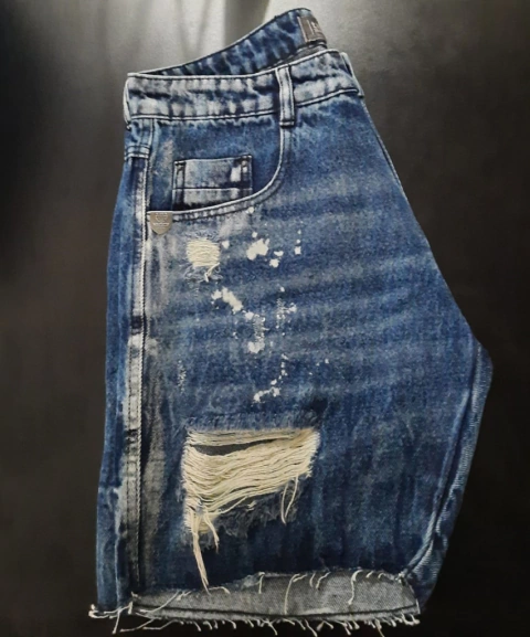 Bermuda Jeans Titular Jeans Linha Ocre Strong Azul Escuro 12439.456 - comprar online