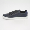 Tênis Em Couro Com Recortes. - Azul Marinho. - Calvin Klein M40810B-598 na internet