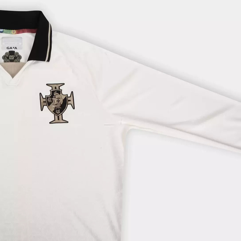 Camisa Vasco III 22/23 Kappa Manga Longa Masculina - Off White EKVA211961 - Kevin Sports