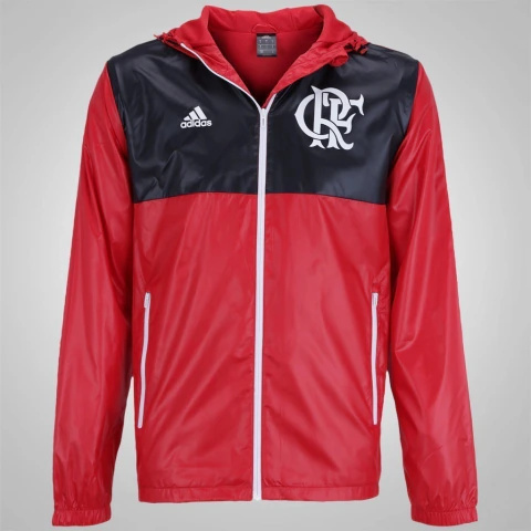 Jaqueta Flamengo Adidas Corta-Vento Windbreaker BS2577