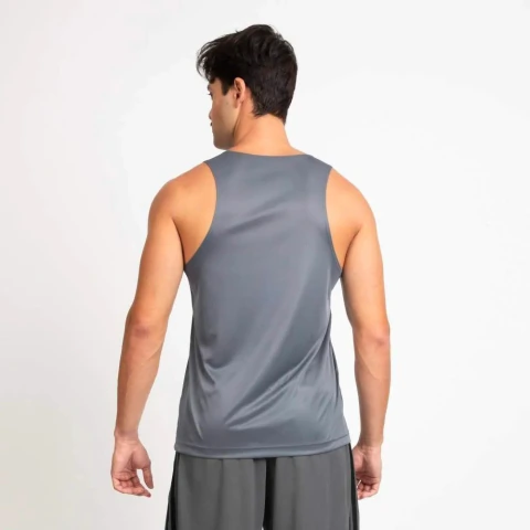 Regata Treino Adidas Básica Masculina KC5516 - Cinza - comprar online