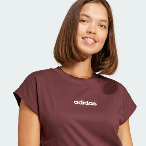 Camiseta Feminina Adidas Essentials Linear - JG8663