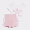 Conjunto Shorts Camiseta Trefoil (UNISSEX) - Adidas HE4658