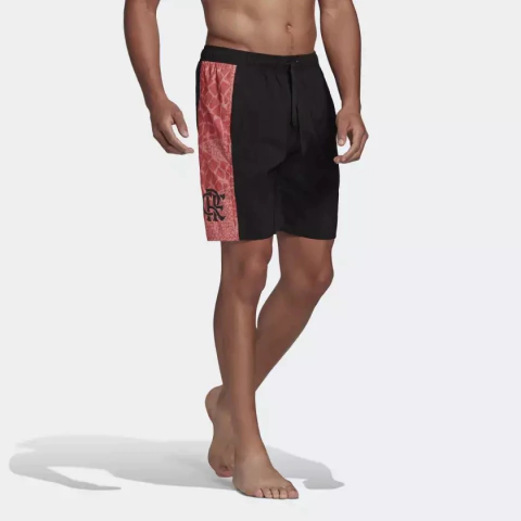Shorts Natação Flamengo - Preto adidas GM8980