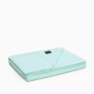 Toalha Calvin Klein CKJ Unicolor Azul Água - CM3PS85TO047-0521