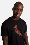 Camisa Reserva Estampada Pica-Pau Flamengo Preta 0063845-040 - comprar online